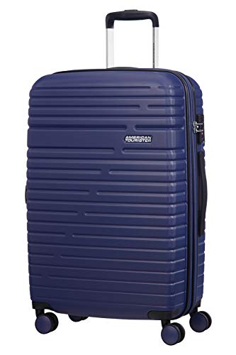 American Tourister Aero Racer Spinner 68 Expandable - 3.6 Kg Koffer, 68 cm, 75.5 Liter, Nocturne Blue von American Tourister