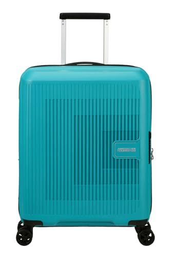 American Tourister Aerostep - 4-Rollen-Kabinentrolley 55 cm erw. Turquoise Tonic von American Tourister