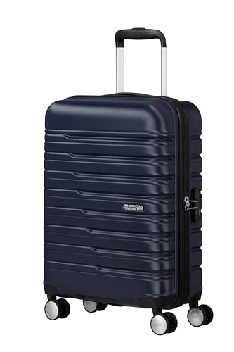 American Tourister Flashline - Spinner S, Handgepäck, 55 cm, 34 L, Blau (Ink Blue) von American Tourister