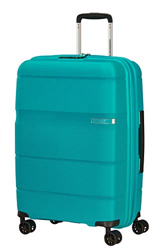 American Tourister Linex - Spinner M Koffer, 66 cm, 63 L, Blau (Blue Ocean) von American Tourister