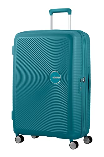 American Tourister Soundbox - Spinner L Erweiterbar Koffer, 77 cm, 110 L, Jade Green, Grün (Jade Green) von American Tourister