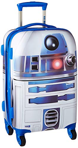 American Tourister Star Wars Hartschalengepäck mit Spinnrollen, R2d2, Carry-On 21-Inch, Star Wars Hartschalengepäck mit Spinnrädern von American Tourister