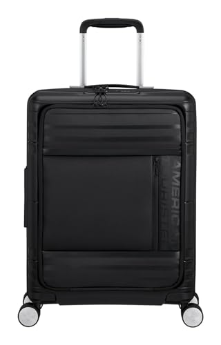 American Tourister TSA Coated Hello Cabin Onyx Black 55 Unisex Erwachsene, Onyx schwarz, 55, Koffer von American Tourister