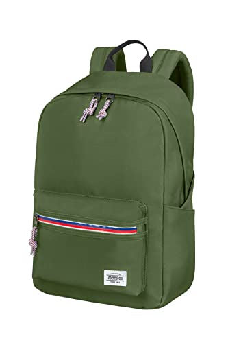 American Tourister Upbeat - Rucksack Zip, 42.5 cm, 19.5 L, Grün (Olive Green) von American Tourister