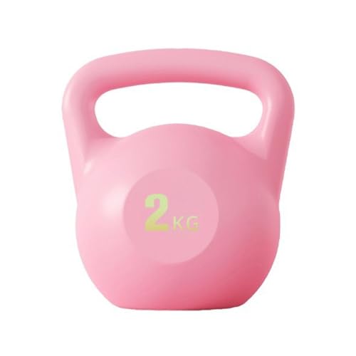 2 Kg Fitness Kettlebell, Training Kettlebell, Weiche Kettlebell Für Krafttraining, Übung Kettlebell Mit Rutschfestem Griff, Gesäßtraining Kettlebell, Home Kettlebells Fitnessgeräte Für Männer Frauen von Amesor