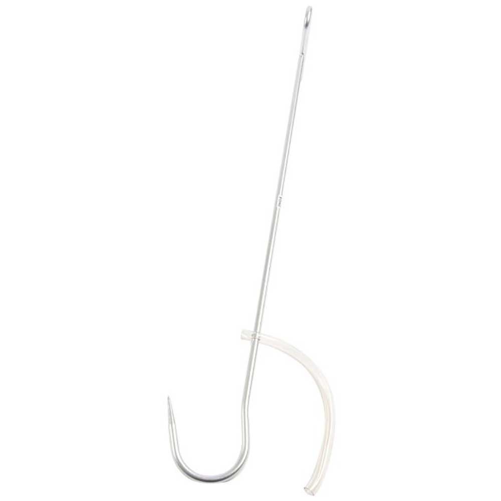 Amiaud Inox Handling Hook 100x6 Cm Silber Amiaud Inox Handling Hook 100x6 Cm Silber von Amiaud