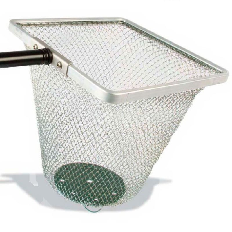 Amiaud Landing Net Head Square Metal Net 7 Mm Silber 250 x 250 mm von Amiaud