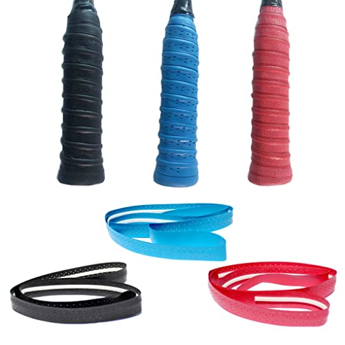 Amindz 6 Stück Badminton Griffband,Selbstklebendes Tennis Griffband,Schweißabsorbierend,Atmungsaktiv,Anti Rutsch Griffbänder,Griffbänder für Badmintonschläger,Tennisschläger Amindz 6 Stück Badminton Griffband,Selbstklebendes Tennis Griffband,Schweißabsorbierend,Atmungsaktiv,Anti Rutsch Griffbänder,Griffbänder für Badmintonschläger,Tennisschläger von Amindz