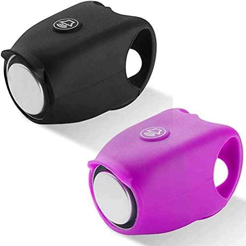 Amini MTB Fahrrad Lenker Bell 2021 Super Bike Horn 120db Fahrradhupe Silikon Elektrische Fahrradklingel Premium Lautes Regensicherer Fahrradhorn Viele Verschiedene Modis (b6) von Amini