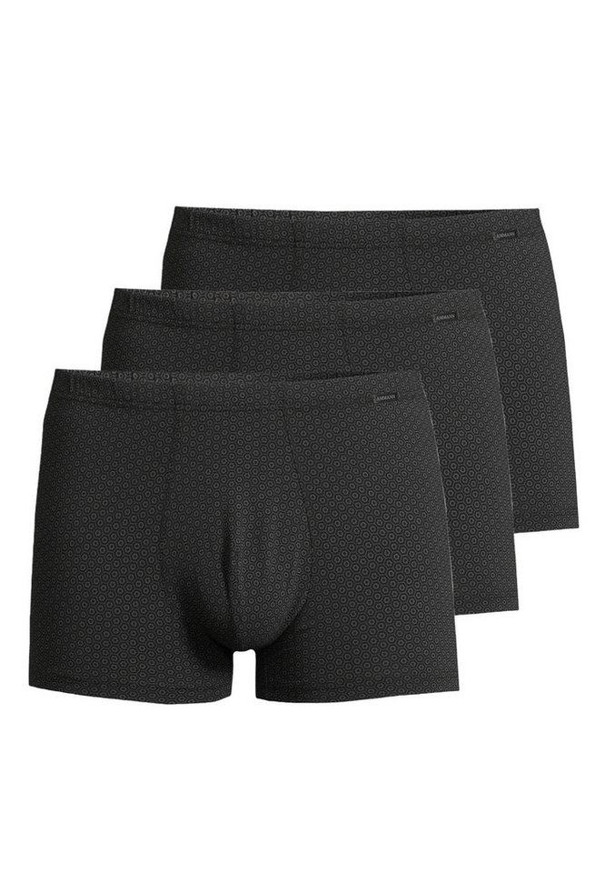 Ammann Retro Boxer 3er Pack New Modern (Spar-Set, 3-St) Retro Short / Pant - Baumwolle - ohne Eingriff - Atmungsaktiv von Ammann