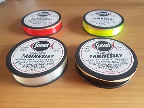 Sunset Amnesia Monofilament, 50 m, 22,8 kg von Flashmer