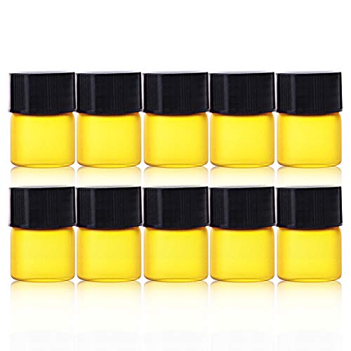 Amorar 20 Stück 1ml Klein Leer Glasflaschen Leer Ätherisches Öl Flaschen Bunt Ampullen Flasche mit Kappe Probe Gläser Laborfläschchen Befüllbarer Behälter Amorar 20 Stück 1ml Klein Leer Glasflaschen Leer Ätherisches Öl Flaschen Bunt Ampullen Flasche mit Kappe Probe Gläser Laborfläschchen Befüllbarer Behälter von Amorar