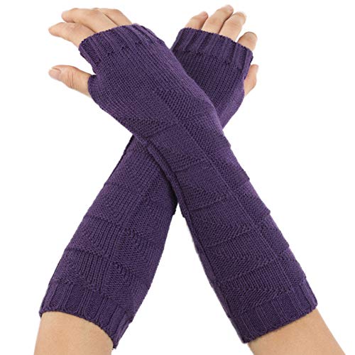 Amorar Armstulpen Winter Fingerlose Handschuhe Damen Gestrickte Armwärmer Stulpen lang Handstulpen Fausthandschuhe Pulswärmer Amorar Armstulpen Winter Fingerlose Handschuhe Damen Gestrickte Armwärmer Stulpen lang Handstulpen Fausthandschuhe Pulswärmer von Amorar