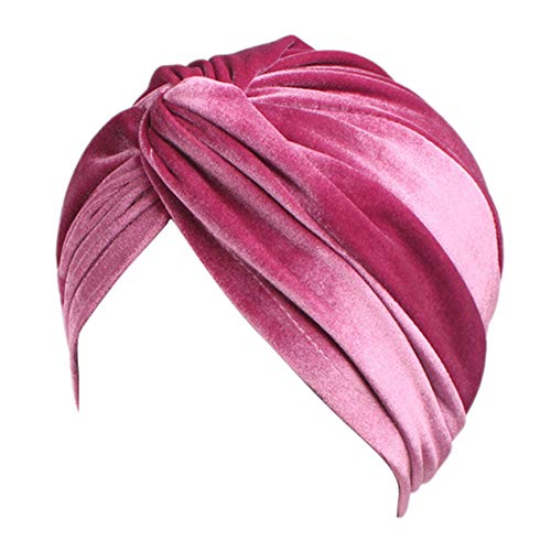 Amorar Chemotherapie Hut, Damen Twist Plissee Haar Wrap Stretch Turban Kopf Wraps Bandanas Chemo Hut Kopfbedeckung, Headwrap Elastic Headwear Samt Kopftuch Hut Beanie für Krebs Amorar Chemotherapie Hut, Damen Twist Plissee Haar Wrap Stretch Turban Kopf Wraps Bandanas Chemo Hut Kopfbedeckung, Headwrap Elastic Headwear Samt Kopftuch Hut Beanie für Krebs von Amorar