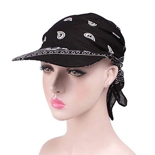 Amorar Damen Baumwolle Beanie Kopftuch Schal Bandana Hüte Retro-Stil Sonnenhut Golf Tennis Baseball-Mütze Turban Kopfbedeckung Headwear Kopf Wraps Sonnenblende Kappe von Amorar