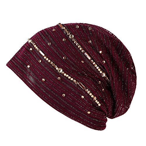 Amorar Damen Baumwolle Turban Bandana Elastisch Longbeanie Kopftuch Chemo Beanie Schal Kappe Headwear Kopfbedeckung Turbanmütze für Krebs, Chemo, Haarausfall Amorar Damen Baumwolle Turban Bandana Elastisch Longbeanie Kopftuch Chemo Beanie Schal Kappe Headwear Kopfbedeckung Turbanmütze für Krebs, Chemo, Haarausfall von Amorar