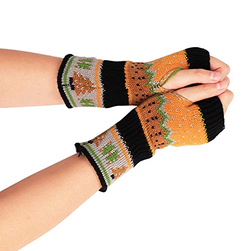 Amorar Damen Mädche Winterhandschuhe Gestrickte Fingerlose Armstulpen Gestrickte Handstulpen Armwärmer Stulpen Fäustlinge Weihnachtsbaum-Handschuhe Halbfingerhandschuhe lang Handwärmer Amorar Damen Mädche Winterhandschuhe Gestrickte Fingerlose Armstulpen Gestrickte Handstulpen Armwärmer Stulpen Fäustlinge Weihnachtsbaum-Handschuhe Halbfingerhandschuhe lang Handwärmer von Amorar