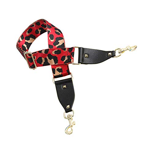 Amorar Damen Taschengurt Breite Bunter Leopard Schultergurt Leder Schulterriemen Handtaschen Tragegurt Verstellbar Umhängegurt für Tragetaschen Geldbeutel Crossbody-Taschen-Bügel 92-138cm Amorar Damen Taschengurt Breite Bunter Leopard Schultergurt Leder Schulterriemen Handtaschen Tragegurt Verstellbar Umhängegurt für Tragetaschen Geldbeutel Crossbody-Taschen-Bügel 92-138cm von Amorar