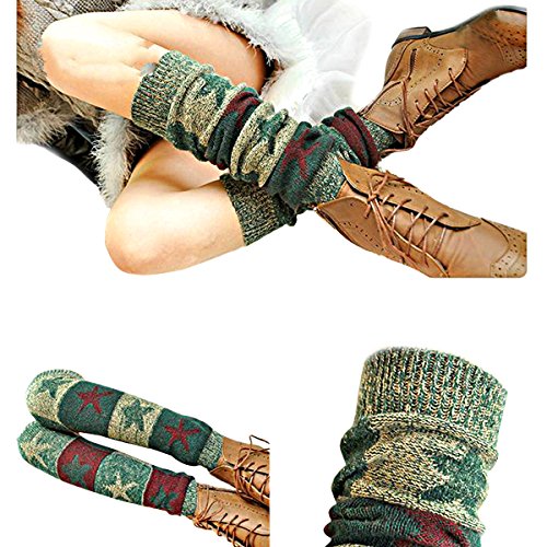 Amorar Damen Winter Stulpen Beinwärmer Stiefelmanschette Leg Warmer Stricken Boots Cover Kniestrümpfe Strümpfe Stiefel Boot Abdeckung Retro Amorar Damen Winter Stulpen Beinwärmer Stiefelmanschette Leg Warmer Stricken Boots Cover Kniestrümpfe Strümpfe Stiefel Boot Abdeckung Retro von Amorar