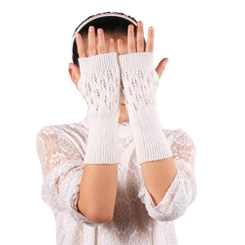 Amorar Frauen Winter Handschuhe Fingerlose Armwärmer Muffs Armstulpen Kurzarm Wrap Warmers Handstulpen Fäustlinge Hollow Wrist Warner Pulswärmer Amorar Frauen Winter Handschuhe Fingerlose Armwärmer Muffs Armstulpen Kurzarm Wrap Warmers Handstulpen Fäustlinge Hollow Wrist Warner Pulswärmer von Amorar