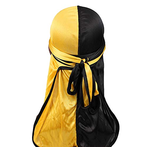Amorar Herrem Damen Bandana Turban Haarausfall Chemo Beanie Seide Muslimischer Kopftuch Hip Hop Mantel Hut UV Schutz Biker Tuch langem Schwanz Piratenhut Amorar Herrem Damen Bandana Turban Haarausfall Chemo Beanie Seide Muslimischer Kopftuch Hip Hop Mantel Hut UV Schutz Biker Tuch langem Schwanz Piratenhut von Amorar