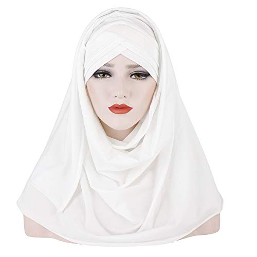 Amorar Hijab Kopftuch für Damen Muslimische Frauen Schal Kopfbedeckung Hidschab Islamische Gesichtsschleier Turban Hals Chemo Kappe Bandana Haartuch Beanie Mützen Amorar Hijab Kopftuch für Damen Muslimische Frauen Schal Kopfbedeckung Hidschab Islamische Gesichtsschleier Turban Hals Chemo Kappe Bandana Haartuch Beanie Mützen von Amorar