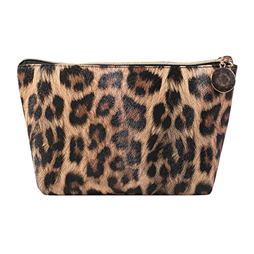 Amorar Reise Kulturbeutel Multi-Funktions Portable Kosmetiktasche Pu Leather Leopard Handtasche Make-up-Beutel Veranstalter Organizer für Frauen Mädchen Amorar Reise Kulturbeutel Multi-Funktions Portable Kosmetiktasche Pu Leather Leopard Handtasche Make-up-Beutel Veranstalter Organizer für Frauen Mädchen von Amorar