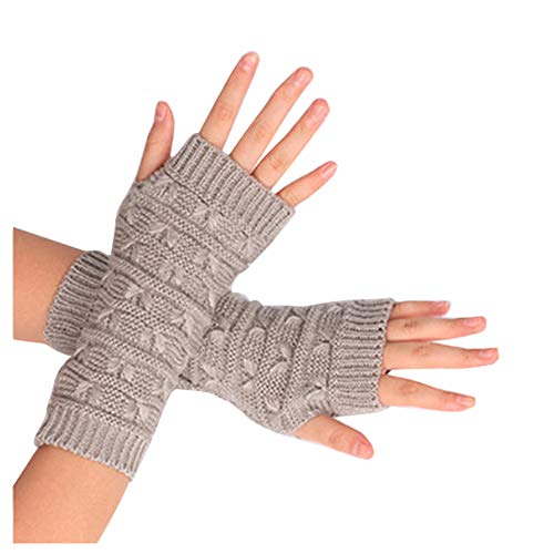 Amorar Winterhandschuhe Pluswärmer Mode Lange Fingerlose Handschuhe Fäustlinge Stricken Armstulpen Handwärmer Stulpen Armmanschette Daumenloch für Damen Amorar Winterhandschuhe Pluswärmer Mode Lange Fingerlose Handschuhe Fäustlinge Stricken Armstulpen Handwärmer Stulpen Armmanschette Daumenloch für Damen von Amorar
