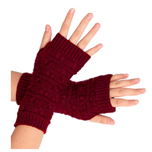 Amorar Winterhandschuhe Pluswärmer Mode Lange Fingerlose Handschuhe Fäustlinge Stricken Armstulpen Handwärmer Stulpen Armmanschette Daumenloch für Damen Amorar Winterhandschuhe Pluswärmer Mode Lange Fingerlose Handschuhe Fäustlinge Stricken Armstulpen Handwärmer Stulpen Armmanschette Daumenloch für Damen von Amorar