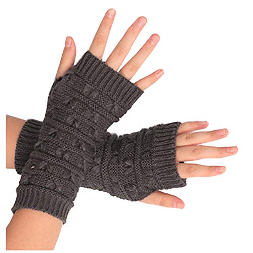 Amorar Winterhandschuhe Pluswärmer Mode Lange Fingerlose Handschuhe Fäustlinge Stricken Armstulpen Handwärmer Stulpen Armmanschette Daumenloch für Damen Amorar Winterhandschuhe Pluswärmer Mode Lange Fingerlose Handschuhe Fäustlinge Stricken Armstulpen Handwärmer Stulpen Armmanschette Daumenloch für Damen von Amorar