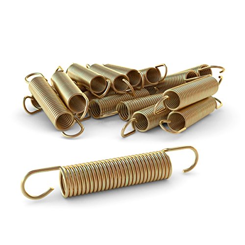 Trampolin Ersatzfeder-Set von 12 Federn, ca. 140 mm Zugfeder-Länge, Sprungfeder extra verstärkt und Lange haltbar passend für Ampel 24 Trampolin Trampolin Ersatzfeder-Set von 12 Federn, ca. 140 mm Zugfeder-Länge, Sprungfeder extra verstärkt und Lange haltbar passend für Ampel 24 Trampolin von Ampel 24