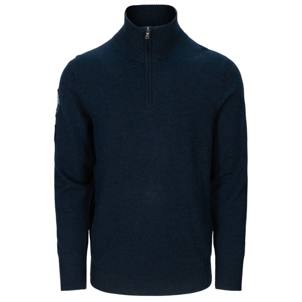 Amundsen Sports - Peak Half Zip - Merinopullover Gr XL blau von Amundsen Sports