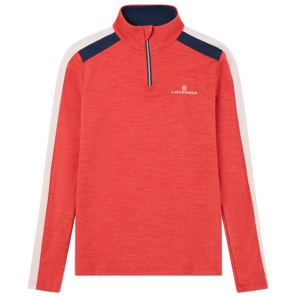 Amundsen Sports - Women's 5Mila Half Zip - Merinojacke Gr S rot Amundsen Sports - Women's 5Mila Half Zip - Merinojacke Gr S rot von Amundsen Sports