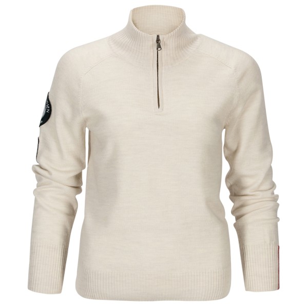 Amundsen Sports - Women's Peak Half Zip - Merinopullover Gr M beige Amundsen Sports - Women's Peak Half Zip - Merinopullover Gr M beige von Amundsen Sports