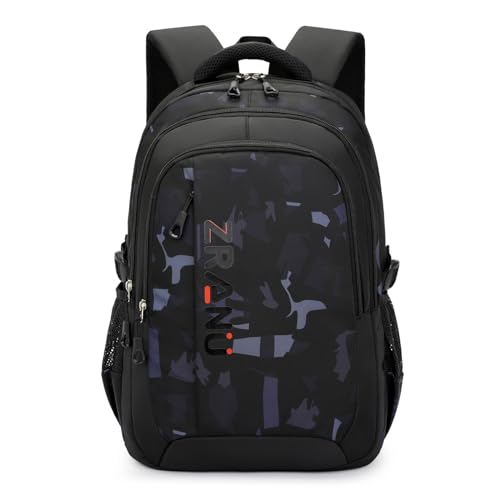 Amythe Rucksack Jungen Schulrucksack Teenager- Lässiger Daypack Herren Wasserdicht für 15.6 Zoll Laptop, Schultasche Jungen 5.- 9. Klasse Modischer Ranzen, Schwarz Amythe Rucksack Jungen Schulrucksack Teenager- Lässiger Daypack Herren Wasserdicht für 15.6 Zoll Laptop, Schultasche Jungen 5.- 9. Klasse Modischer Ranzen, Schwarz von Amythe