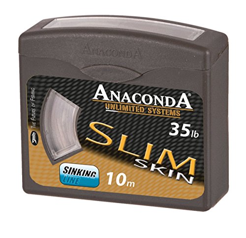 Anaconda Unisex – Erwachsene Slim Skin 25lb 10m, Schwarz Anaconda Unisex – Erwachsene Slim Skin 25lb 10m, Schwarz von Sensitec