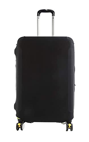 Anawakia Elastisch Einfarbig Kofferhülle Koffer Abdeckung Schutzhülle Kofferschutzhülle Kofferbezug Luggage Gepäck Cover (Schwarz,M 22-24 Zoll) von Anawakia