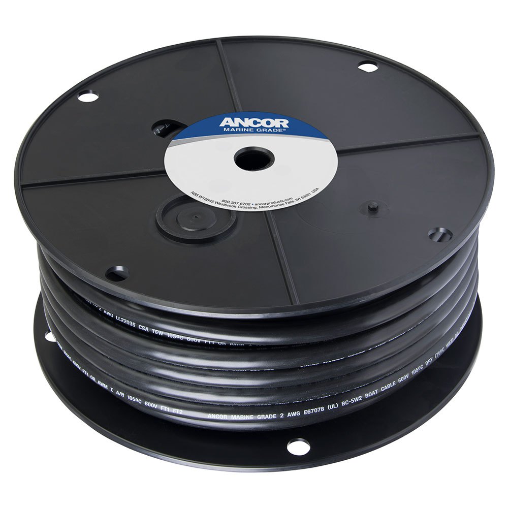 Ancor 2awg Battery Cable 76 M Silber 33 mm2 Ancor 2awg Battery Cable 76 M Silber 33 mm2 von Ancor