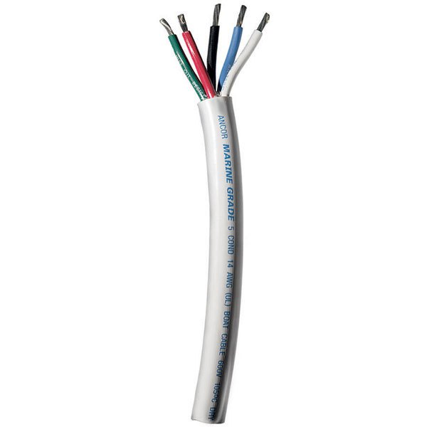 Ancor Marine Grade Specialty Round Mast Cable 14/5 30.4 M Weiß Ancor Marine Grade Specialty Round Mast Cable 14/5 30.4 M Weiß von Ancor