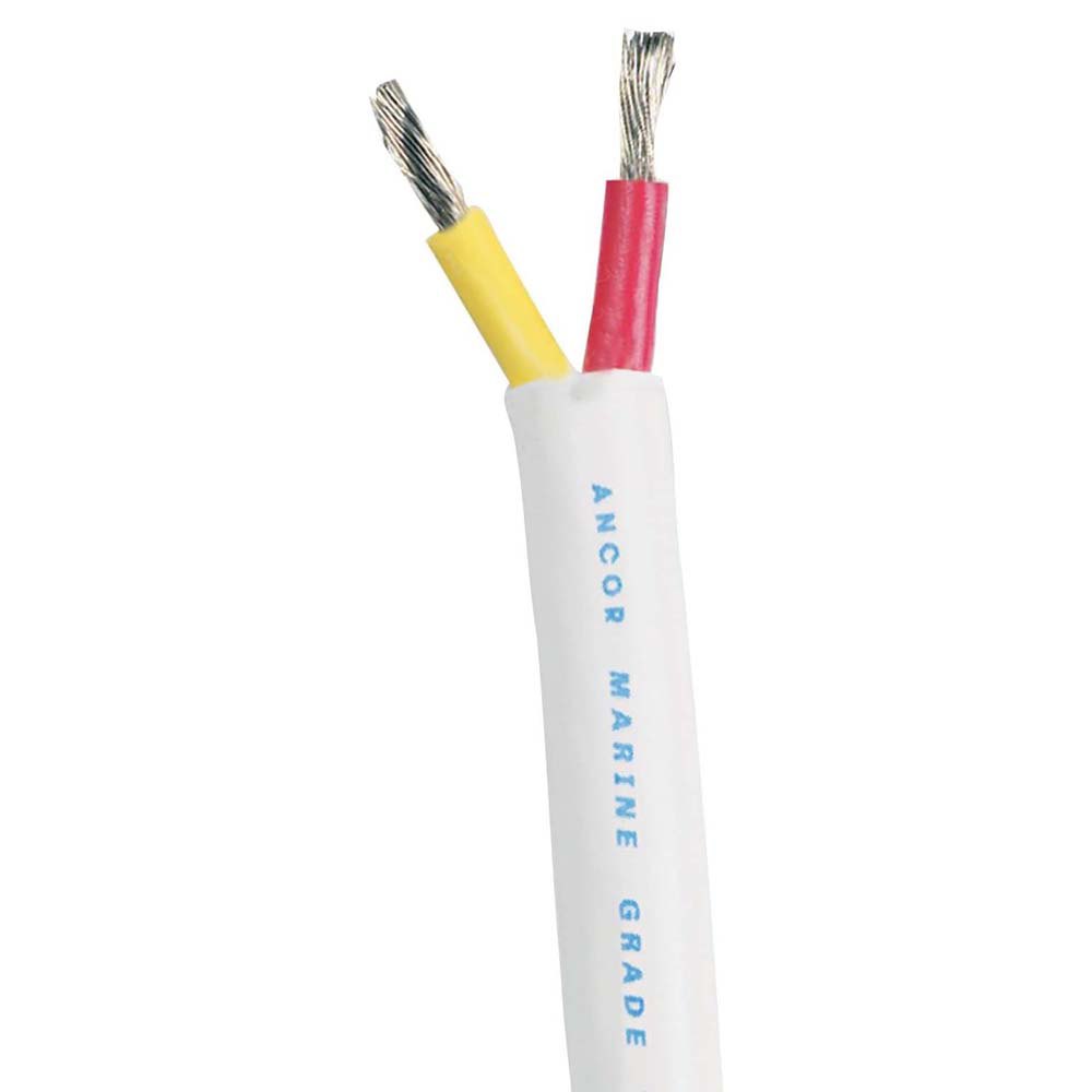 Ancor Marine Grade Tinned Copper Safety Duplex Flat Cable 18/2 76 M Durchsichtig Ancor Marine Grade Tinned Copper Safety Duplex Flat Cable 18/2 76 M Durchsichtig von Ancor