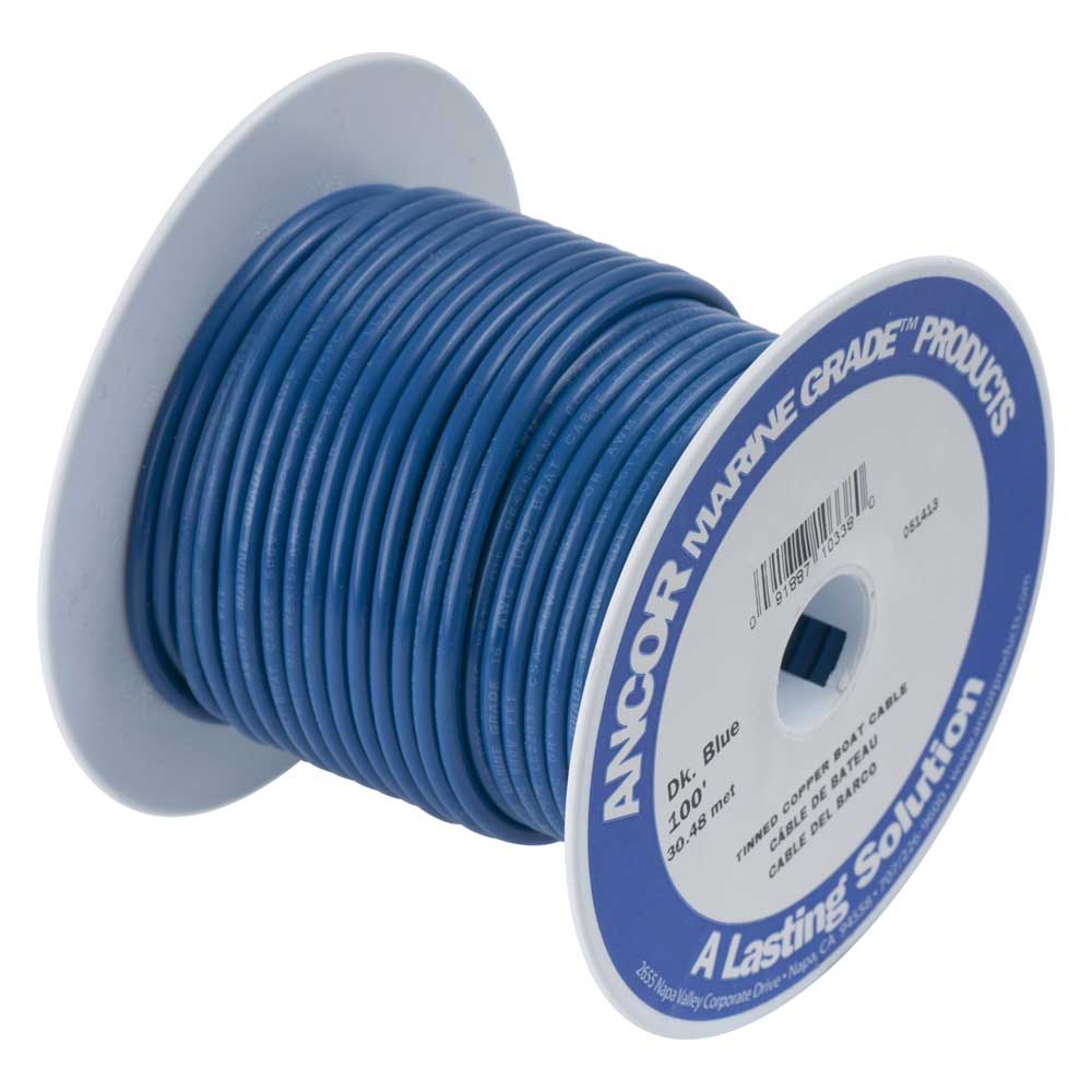 Ancor Primary Wire 30.5 M Blau 2.08 mm2 von Ancor