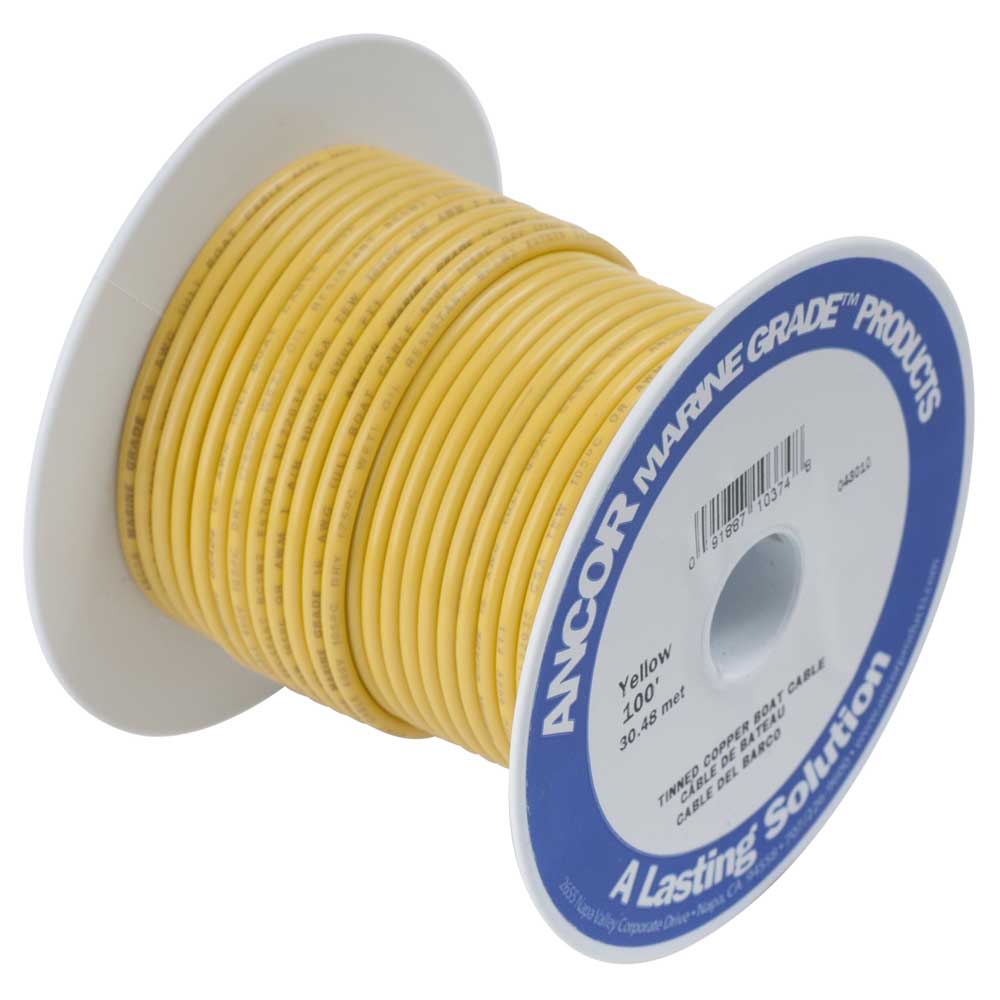 Ancor Primary Wire 30.5 M Gelb 2.08 mm2 von Ancor