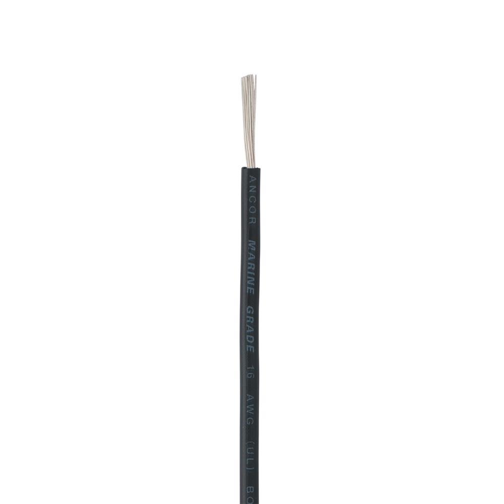 Ancor Tinned Cooper Wire 16 Awg/1 Mm2 Cable Schwarz 30 m Ancor Tinned Cooper Wire 16 Awg/1 Mm2 Cable Schwarz 30 m von Ancor