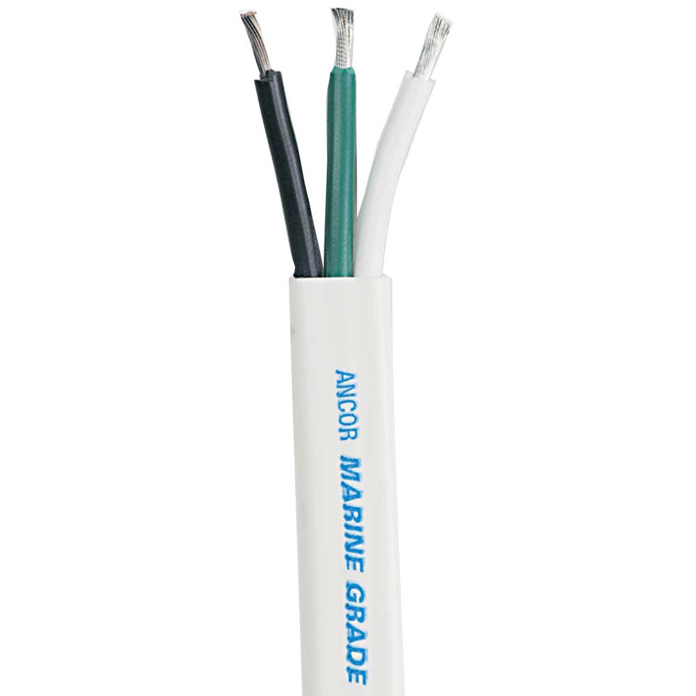 Ancor Triplex Flat Cable 30.5 M Grün,Weiß 2.08 mm2 Ancor Triplex Flat Cable 30.5 M Grün,Weiß 2.08 mm2 von Ancor