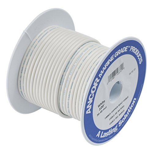 CABLE MARINO 12 AWG (3mm²) Blanco - 30 m von Ancor