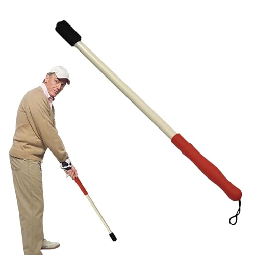 Ancsttu Golfschwungschläger,Golfübungsschläger, Tragbarer Golf-Trainingshelfer Swing Stick, Verbessern Sie den Schwunggenauigkeitstrainer für Anfänger oder erfahrene Spieler für den Hof von Ancsttu