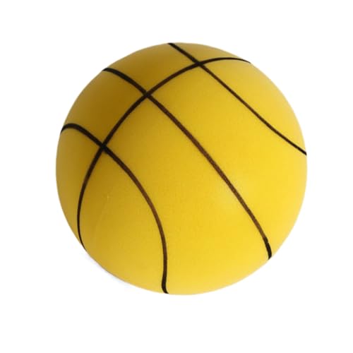 Ancsttu Silent Basketball, 18/21/24 cm Leiser Basketball, Stilles Basketball-Dribbling Im Innenbereich, Elastischer Schaumstoff Basketball Für Kinder Und Erwachsene Zum Üben Von Basketballfähigkeiten von Ancsttu