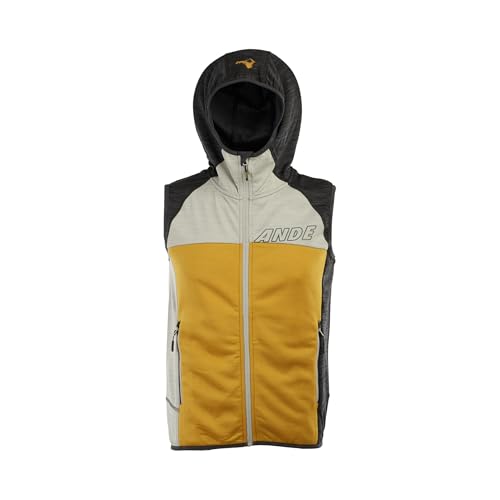 Ande M43007-1909 QUALIDO VEST Sports vest Herren GOLD/ANTRACITE Größe L Ande M43007-1909 QUALIDO VEST Sports vest Herren GOLD/ANTRACITE Größe L von Ande