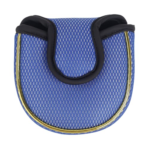 Andux Gold Putter Cover Golf Putter Head Covers Semicircle MT/TG28 Blue Andux Gold Putter Cover Golf Putter Head Covers Semicircle MT/TG28 Blue von Andux