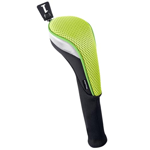 Andux Golf Schlägerkopfhüllen für Driver, 460 cc, Langer Hals Grün Andux Golf Schlägerkopfhüllen für Driver, 460 cc, Langer Hals Grün von Andux